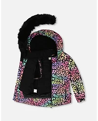 Deux par Girl Two-Piece Play Snowsuit Multicolor