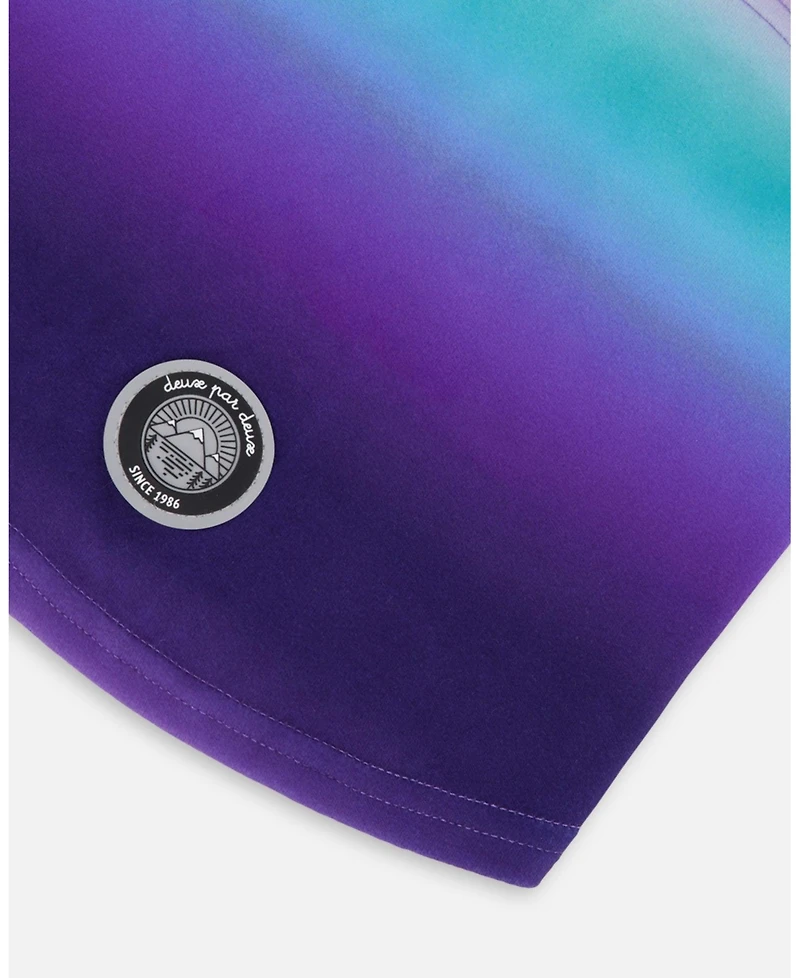 Deux par Girl Brushed Jersey Balaclava Purple Gradient - Toddler|Child