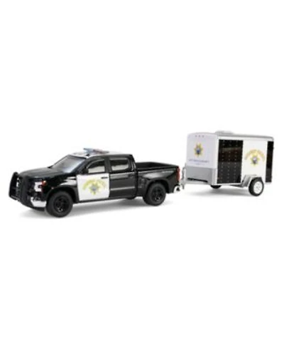 1/64 2023 Chevy Silverado Trailer California Highway Patrol Hot Pursuit 32315-c