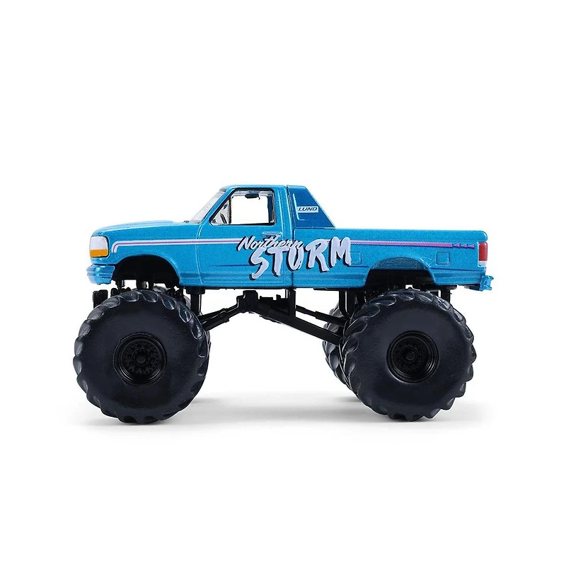 Greenlight 1/64 1993 Ford F-250, Northern Storm, Kings of Crunch Series