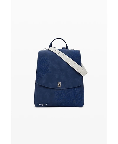 Desigual Women's Small embossed flap backpack