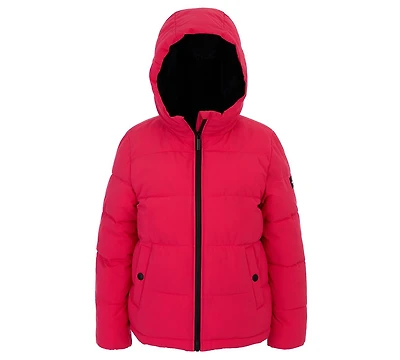 Bcbg Toddler and Little Girls Berber Lined Puffer Jacket