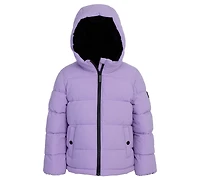 Bcbg Toddler and Little Girls Berber Lined Puffer Jacket