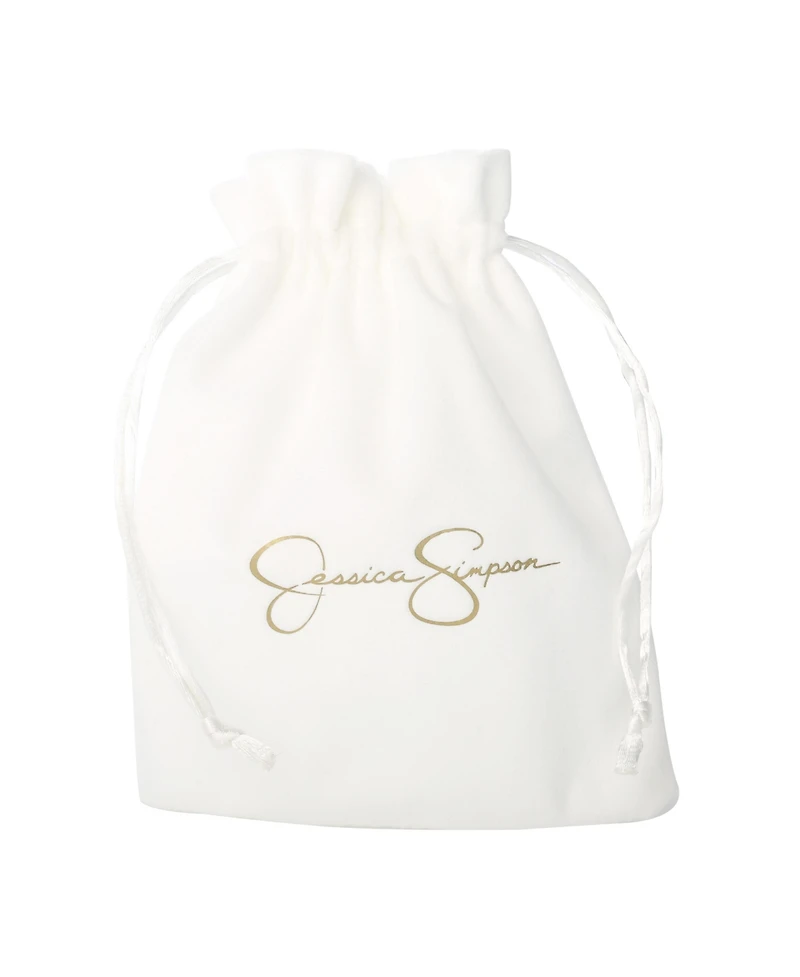 Jessica Simpson Double Ball Drop Earrings