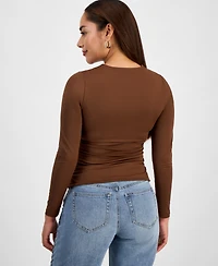 And Now This Petite Second Skin Crewneck Top, Macy's Exclusive