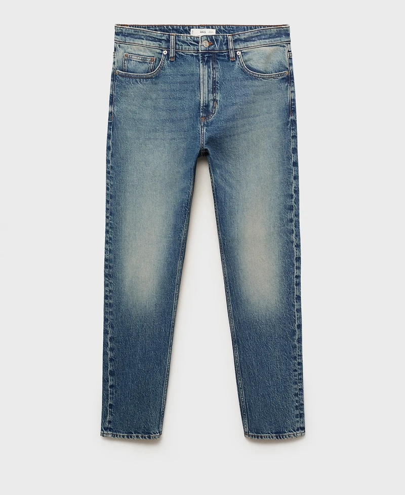 Mango Men's Ben Tapered Fit Jeans