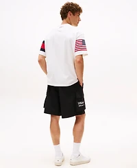 Tommy Hilfiger Men's x U.s. SailGP Team Sail Panelled Short Sleeve T-Shirt