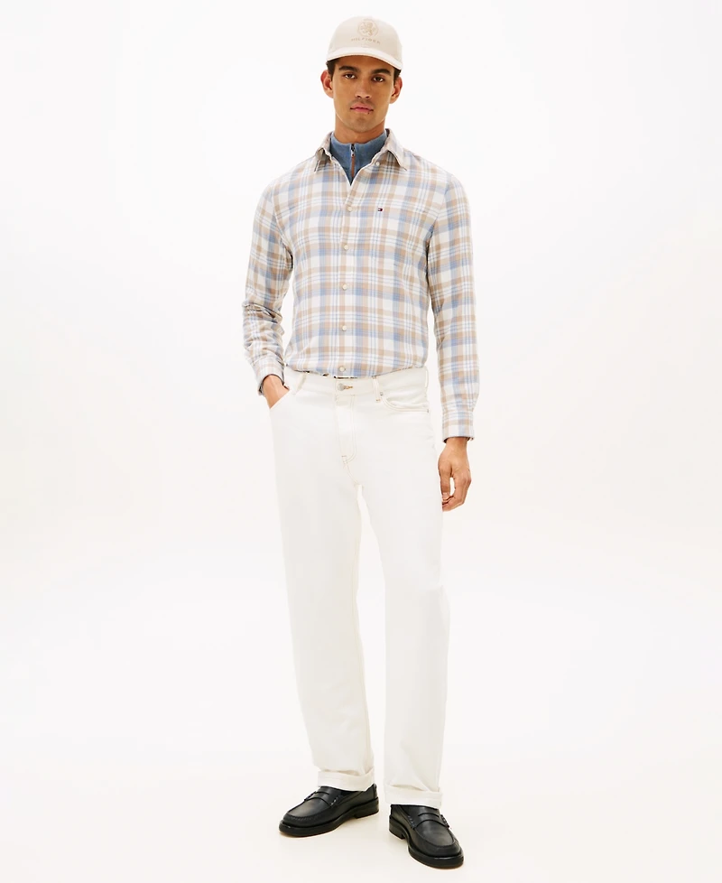 Tommy Hilfiger Men's Soft Touch Blend Check Shirt