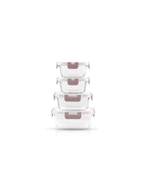 JoyJolt 24-Pc. Glass Storage Containers with Lids