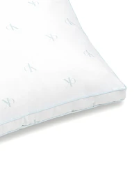 Calvin Klein Monogram Logo Density Collection Cotton X-Firm Pillow