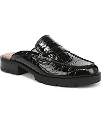 LifeStride Women's London-Mule Round Toe Lug Sole Mules