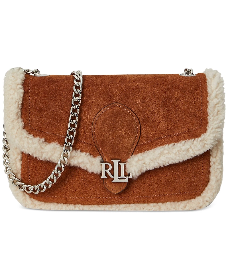 Lauren Ralph Lauren Bradley Suede Crossbody Bag