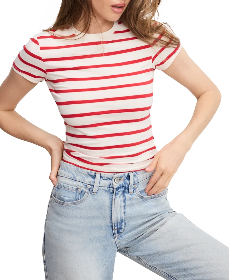 Good American Women's Super Stretch T-Shirt