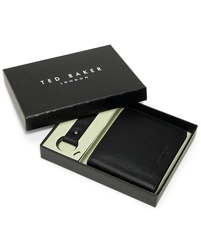 Ted Baker 2-Piece Brockwell Keychain and Bi-Fold Wallet Set