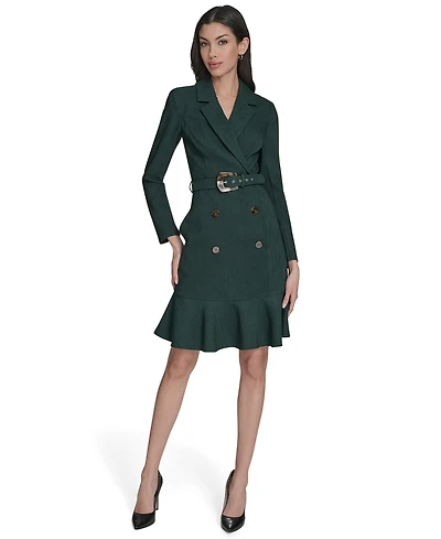 Eliza J Women's Herringbone Jacket Dress