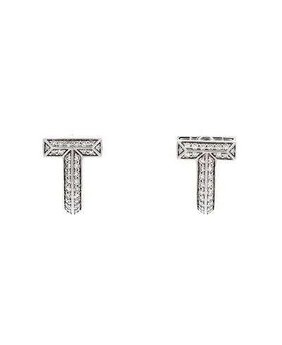 Pre-Owned Tiffany & Co. T1 Huggie Hoop Earrings