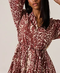 Astr the Label Women's Marisela Long-Sleeve Dress
