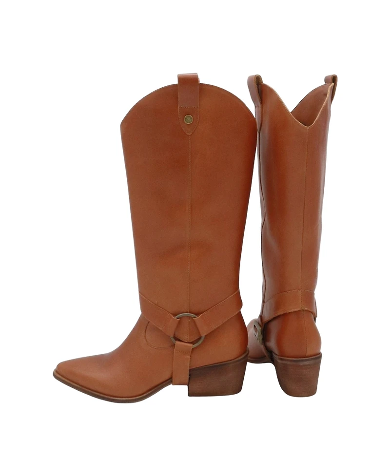 Stivali New York Women's Penelope Convertible Western Cowboy Boots