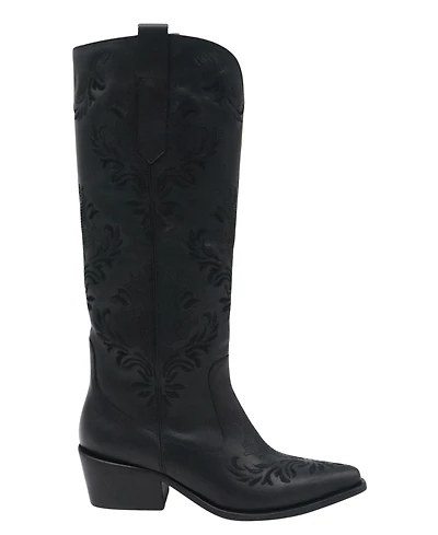 Stivali New York Women's Jolene Leather Cowboy Boots