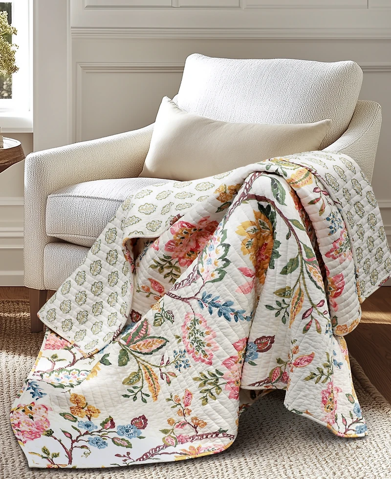 Levtex Maileen Reversible Quilted Throw, 50" x 60"