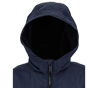 Michael Kors Big Boys Fleece Lined Zipper Rain Jacket