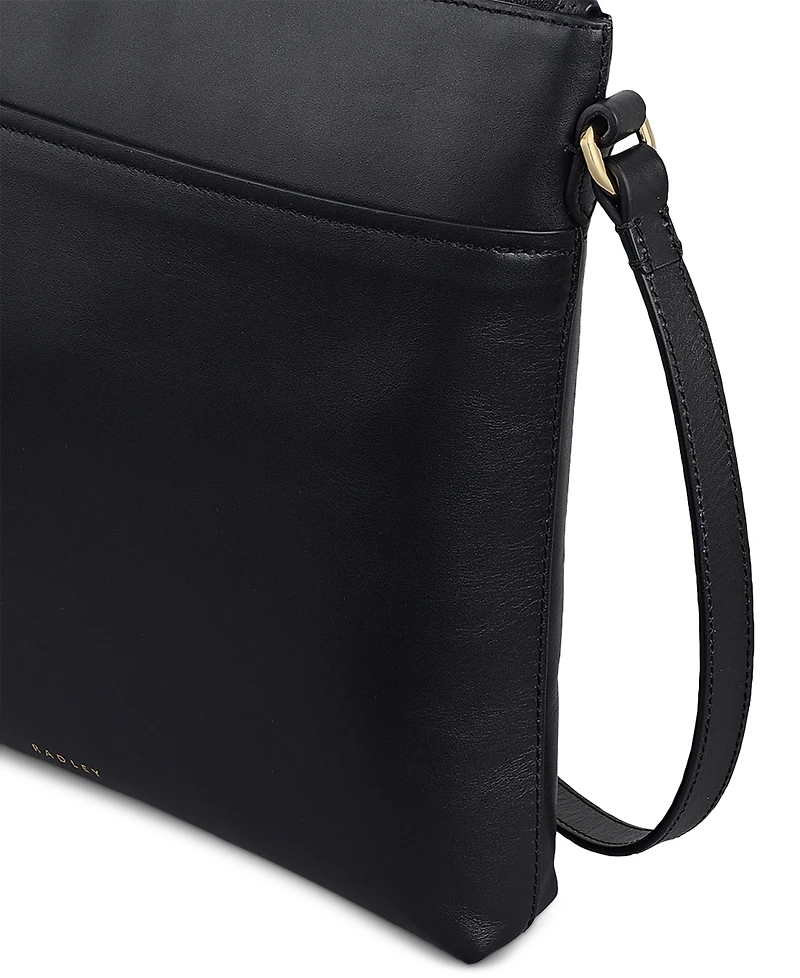 Radley London Pockets Small Leather Zip Top Crossbody Bag
