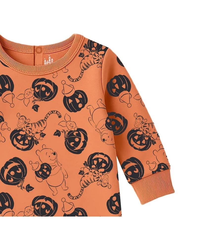 Disney Baby Boys Pooh Halloween Long Sleeves Coverall