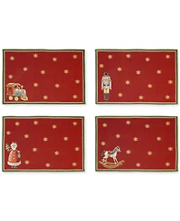 Villeroy & Boch 2025 Toy's Delight Anniversary Placemats, Set of 4