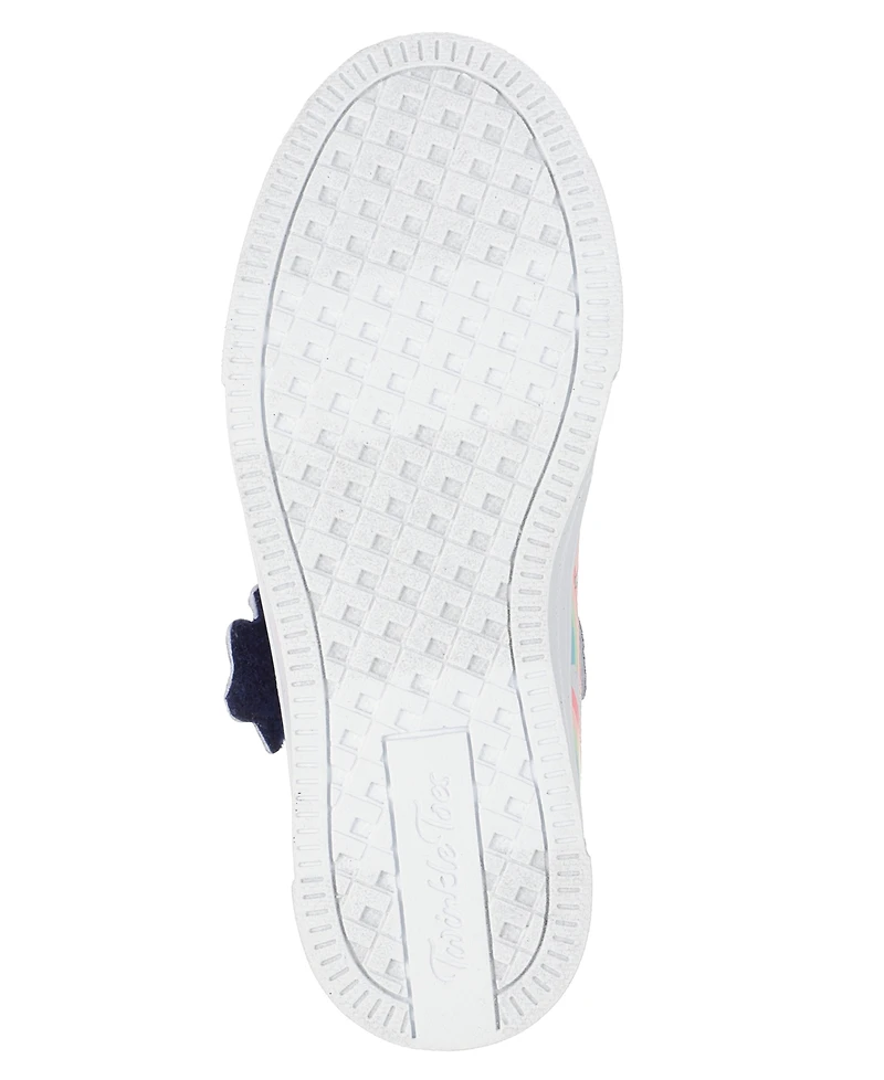 Skechers Little Girls Twinkle Toes: Sparks - Unicorn Stay-Put Light-Up Casual Sneakers from Finish Line