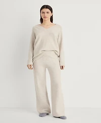 Mango Women's V-Neck Knit Sweater