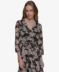 Printed Chiffon Flor