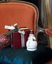 Villeroy & Boch Nostalgic Memory Turning Snowman Musical Figurine