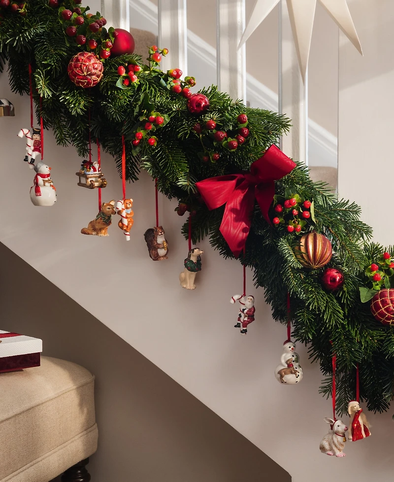 Villeroy & Boch Candy Cane Nostalgic Ornaments, Set of 3