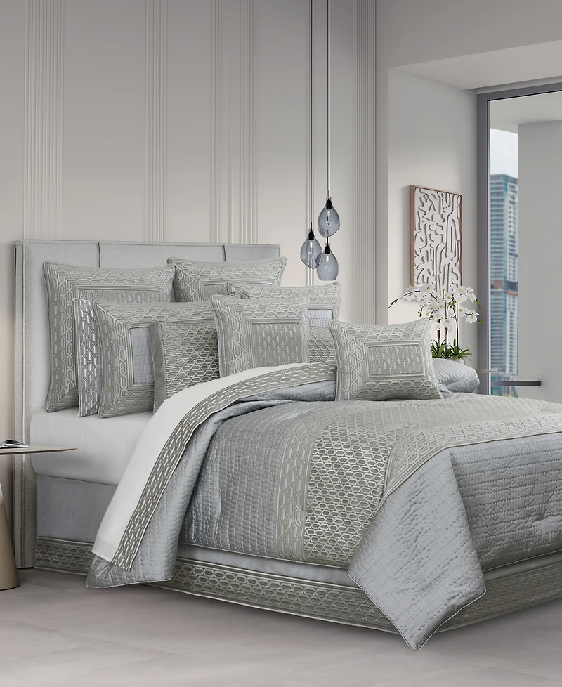 J Queen New York Metropolitan Embossed 4-Pc. Comforter Set