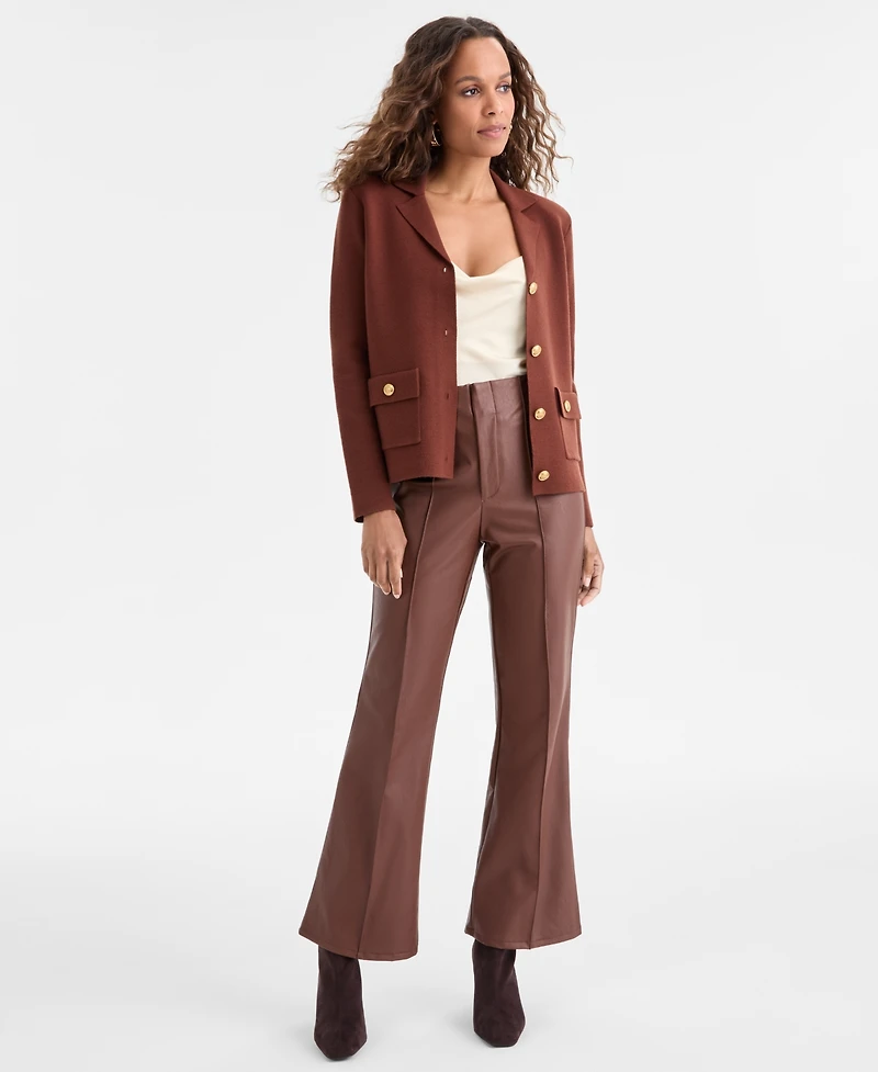 I.n.c. International Concepts Petite Button-Front Cardigan, Macy's Exclusive