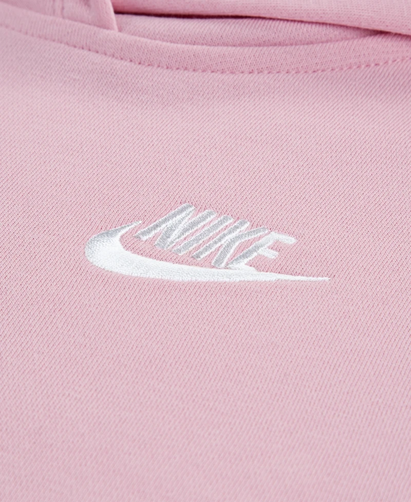 Nike Toddler and Little Girls Club Fleece Pull On Hoodie