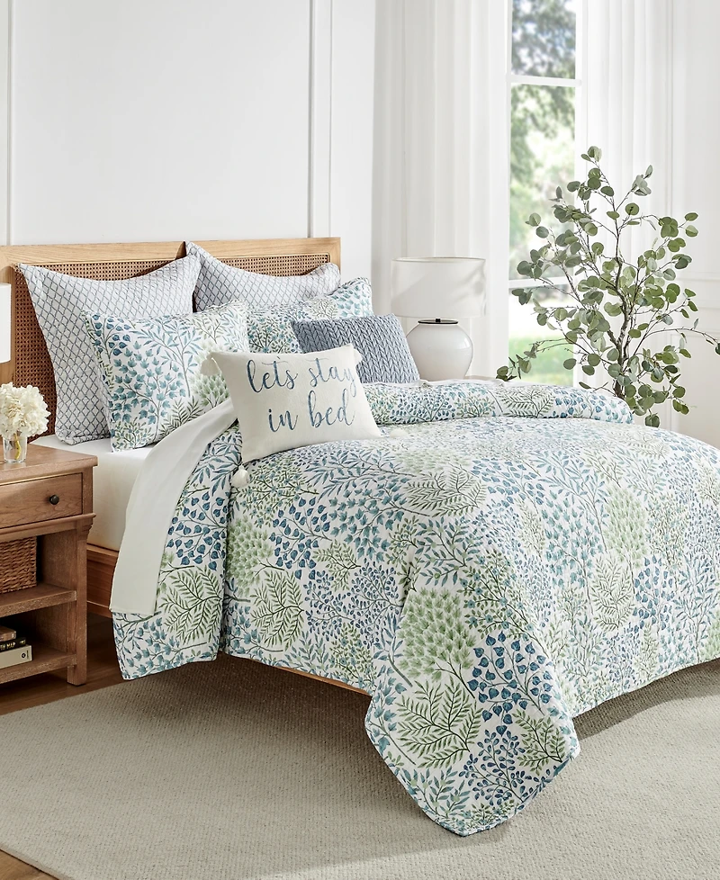 Levtex English Forest Reversible 3-Pc. Quilt Set, Full/Queen