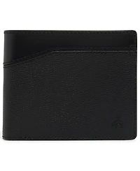 Brooks Brothers Men's Cayman Bi-Fold Leather Wallet