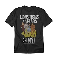 Logovision Men's Wizard Of Oz The Yellow Brick T-Shirt
