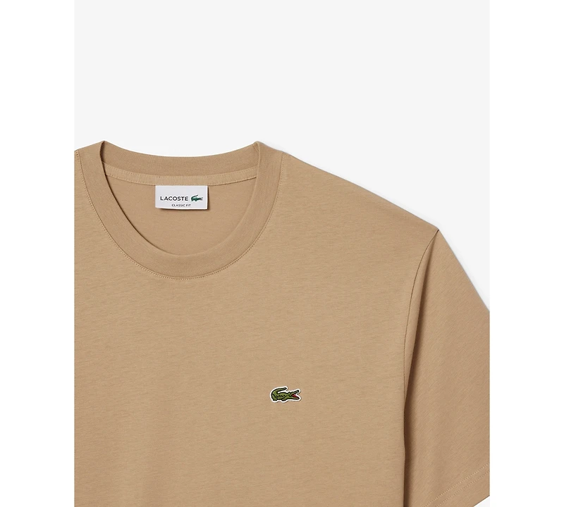 Lacoste Men's Classic Fit Short Sleeve Crewneck Logo T-Shirt