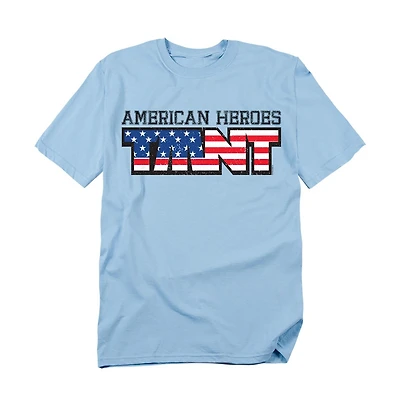Logovision Men's Teenage Mutant Ninja Turtles American Heroes 4th Of July T-Shirt