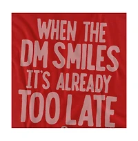 Logovision Men's Dungeons And Dragons When The Dm Smiles T-Shirt