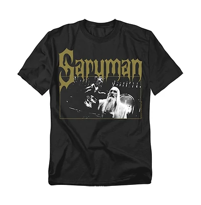 Logovision Men's Lord Of The Rings Saruman T-Shirt