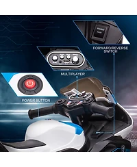 Aosom Multi-Terrain Motorbike for Kids, Battery-Operated Ride-on Vehicle