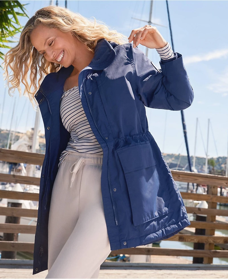 Lands' End Women's Tall Squall Waterproof Insulated Parka