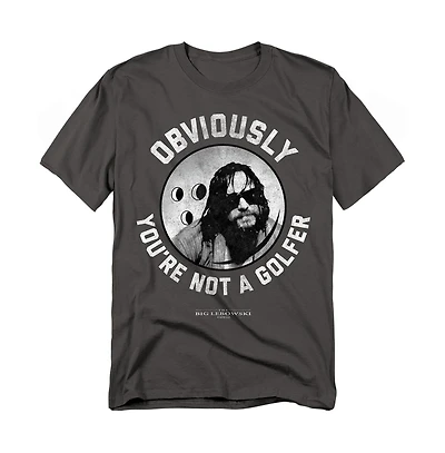 Logovision Men's The Big Lebowski Not A Golfer T-Shirt