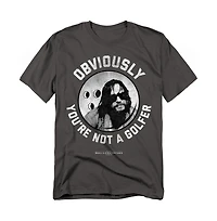 Logovision Men's The Big Lebowski Not A Golfer T-Shirt