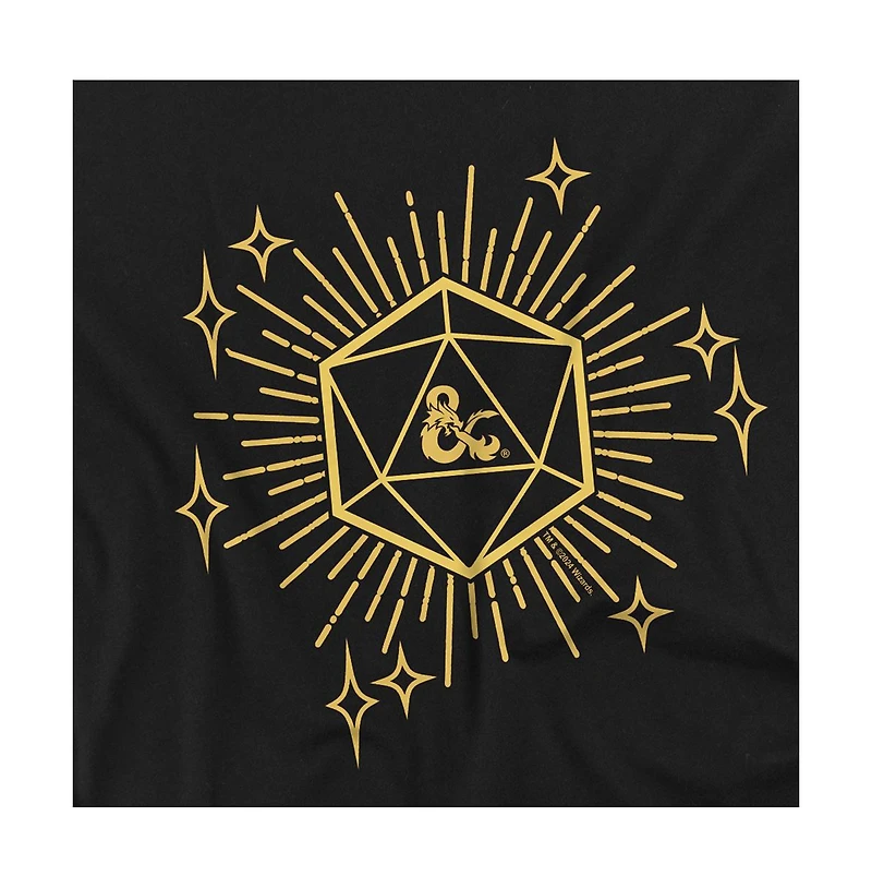 Logovision Men's Dungeons And Dragons Year Of The Dragon Lucky D20 T-Shirt