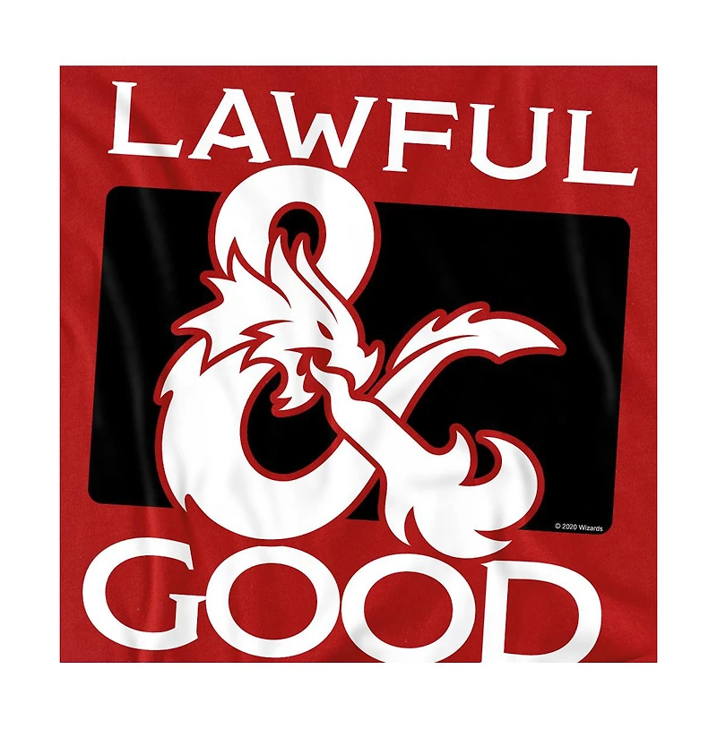 Logovision Men's Dungeons And Dragons Lawful Good T-Shirt