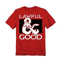 Logovision Men's Dungeons And Dragons Lawful Good T-Shirt